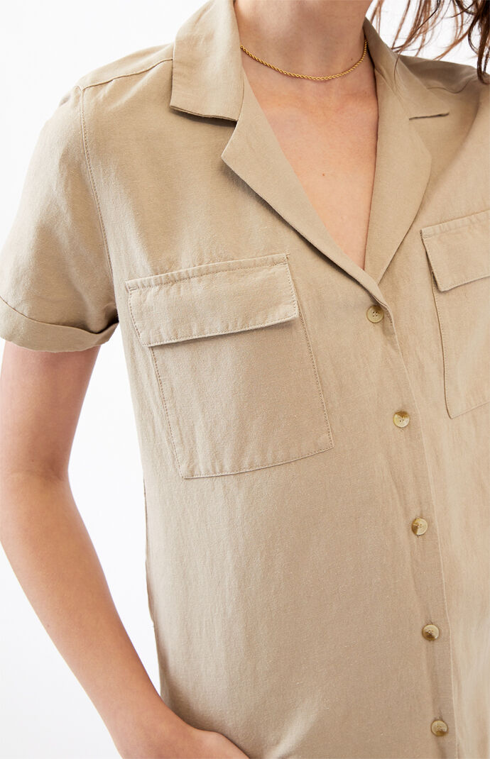 Venice Short Sleeve Button Up Shirt