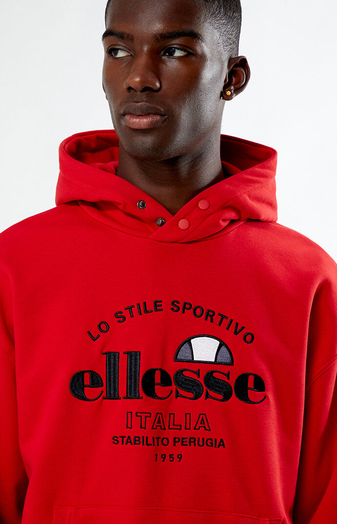 Ellesse red hoodie online