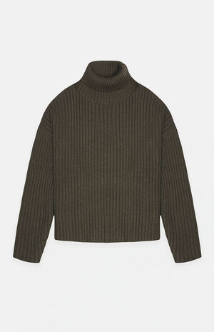 Ink Turtleneck Sweater image number 6