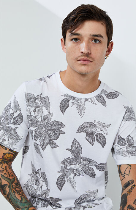 Ali Foliage Scallop T-Shirt