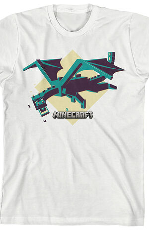 Kids Minecraft Dragon T-Shirt image number 2