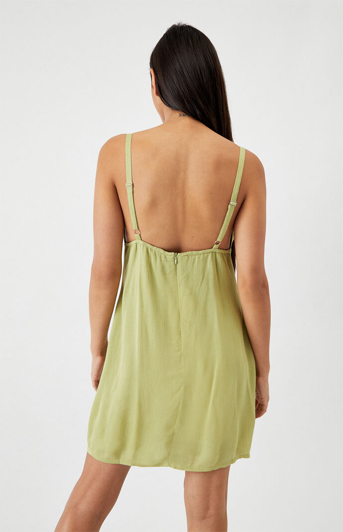 Cinched Front Mini Dress