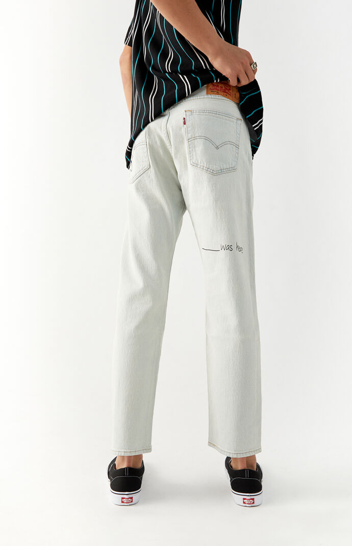 White 501 '93 Cropped Jeans