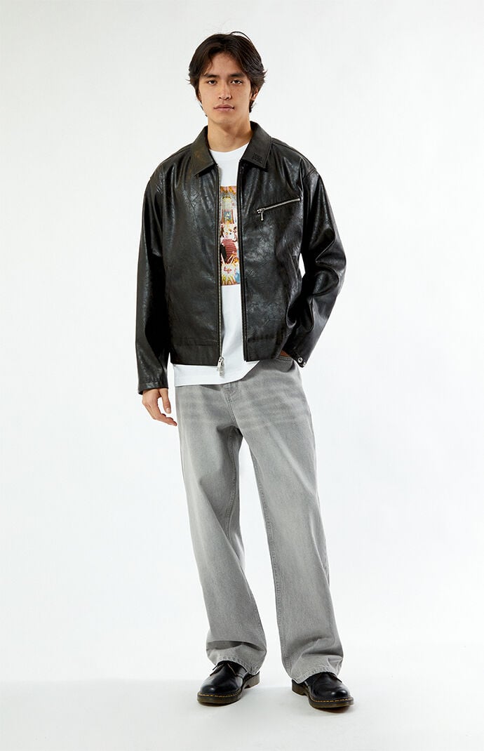 ジャケット・アウター 20th LEATHER X MELTON COMBINATION JACKET NEIGHBORHOOD®｜WTAPS｜RATS ⁡ 20th ALL LEATHER JACKET［slide 1-4