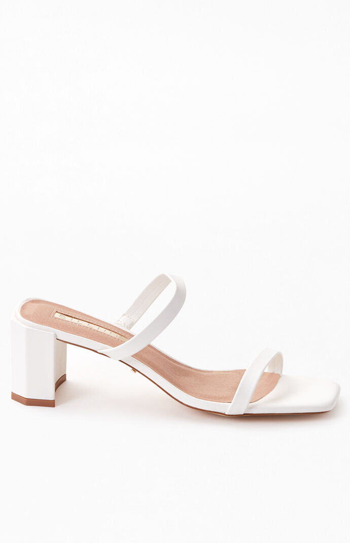 Luna Block Mule Heels