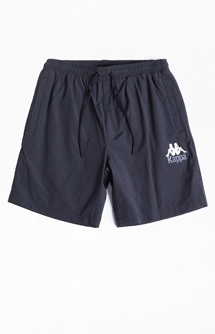 Kappa Black Authentic Wale Shorts PacSun