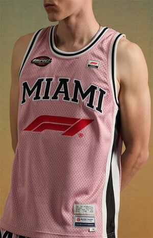 x Pacsun Miami Basketball Jersey image number 4