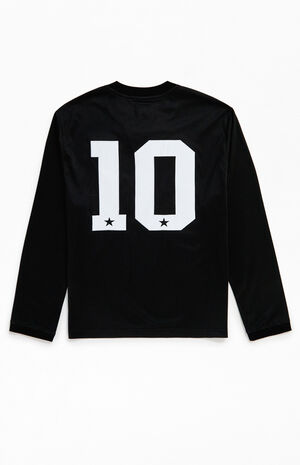 Black Palisades Long Sleeve Hockey Jersey image number 2