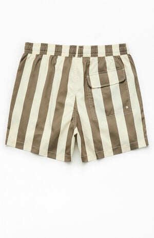 Striped Travel 4.5" Swim Trunks image number 2