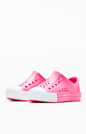 Kids Pink Chuck Taylor All Star Play Lite CX Shoes image number 2
