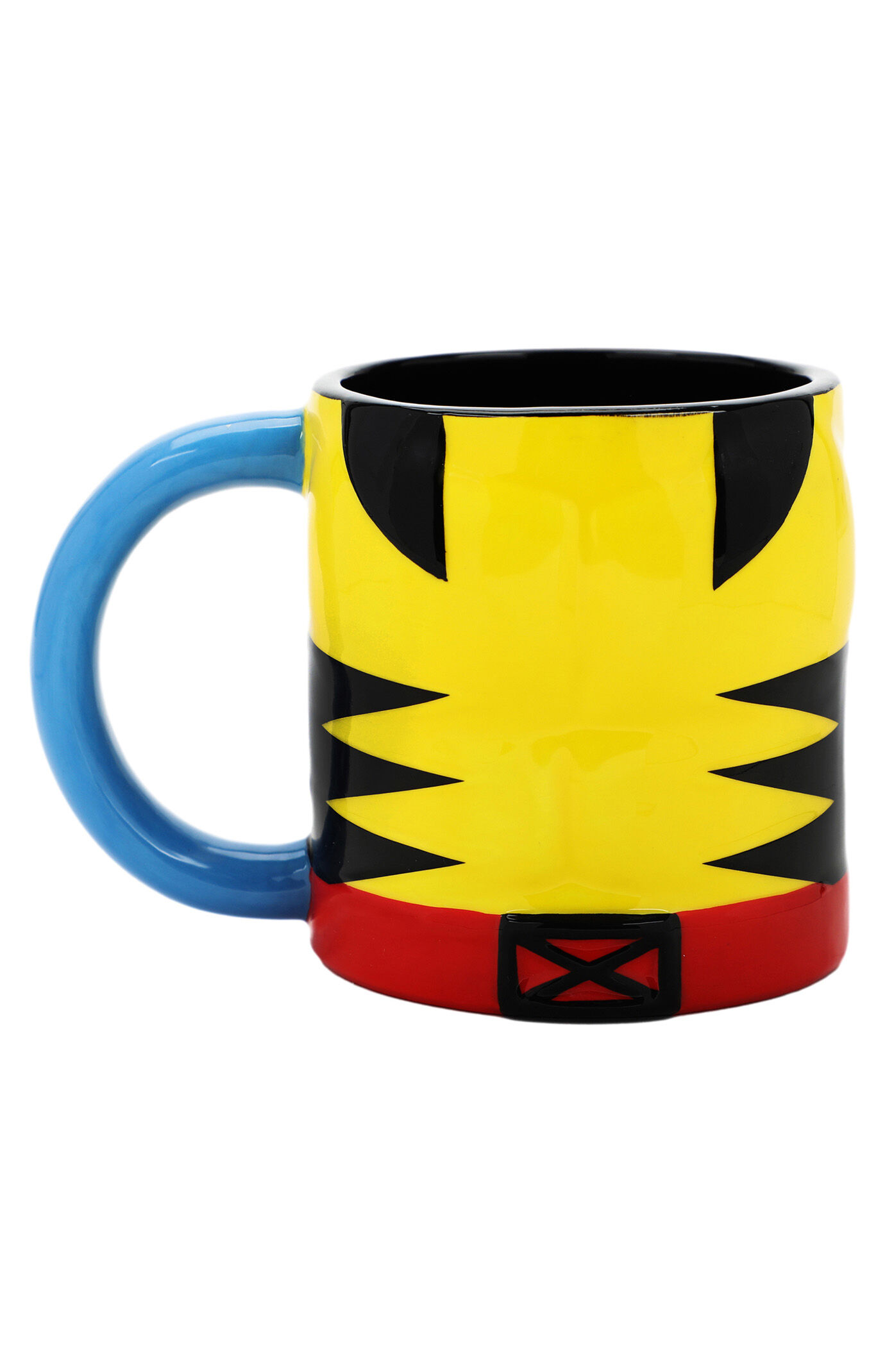 X-Men Wolverine Costume Yellow Ceramic Mug