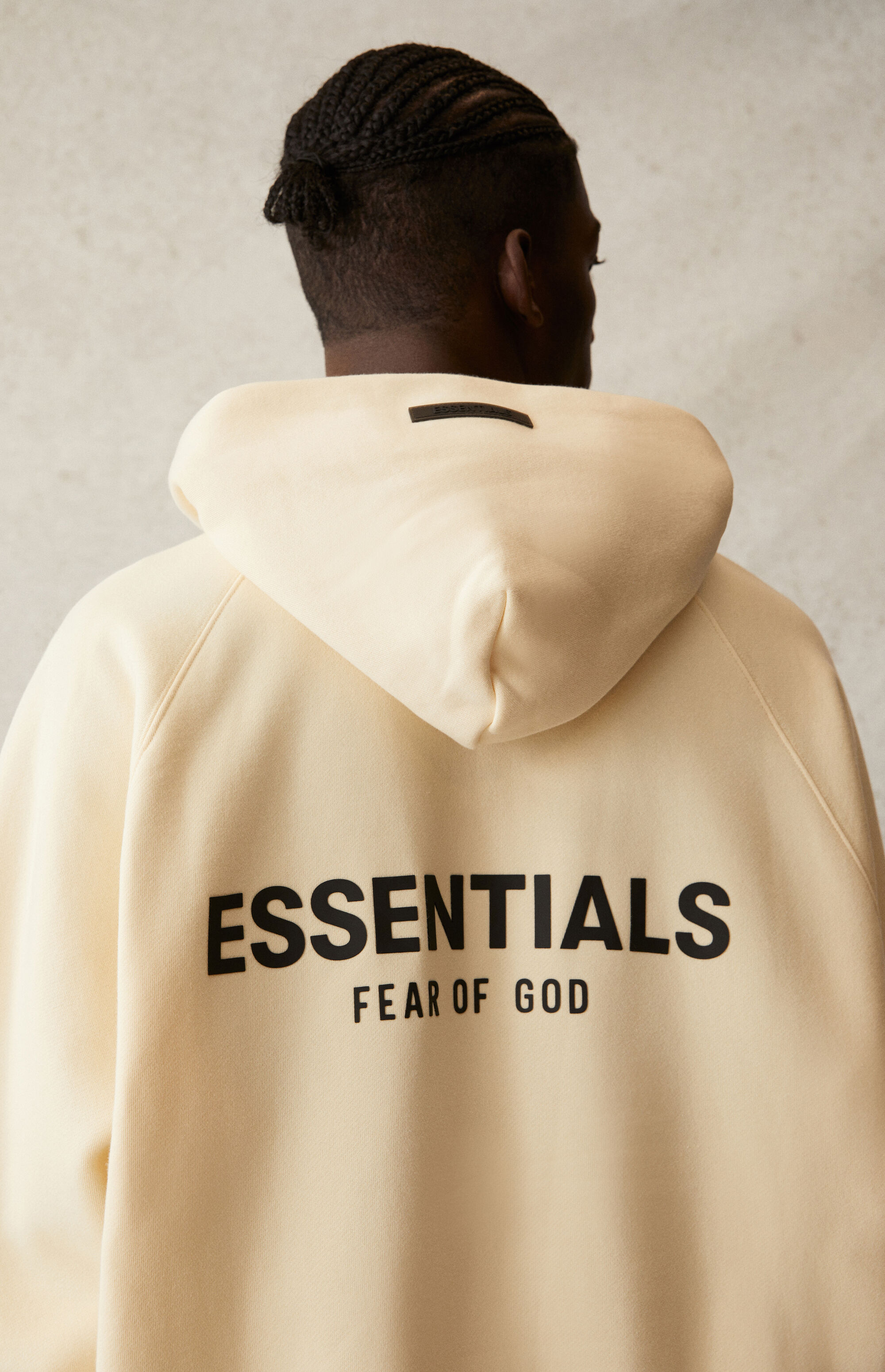 Fear Of God – FOG Essentials Cream Hoodie | PacSun