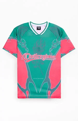 Mysterio Short Sleeve Soccer Jersey image number 1