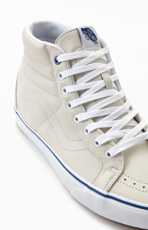 White & Blue UA Sk8-HI Reissue Shoes image number 6