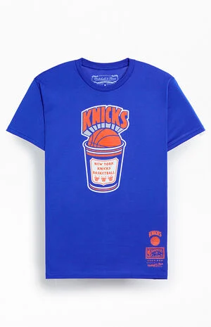 NY Knicks Coffee T-Shirt image number 1