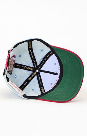 NBA Chicago Bulls Champions Deadstock Jean Snapback Hat image number 5
