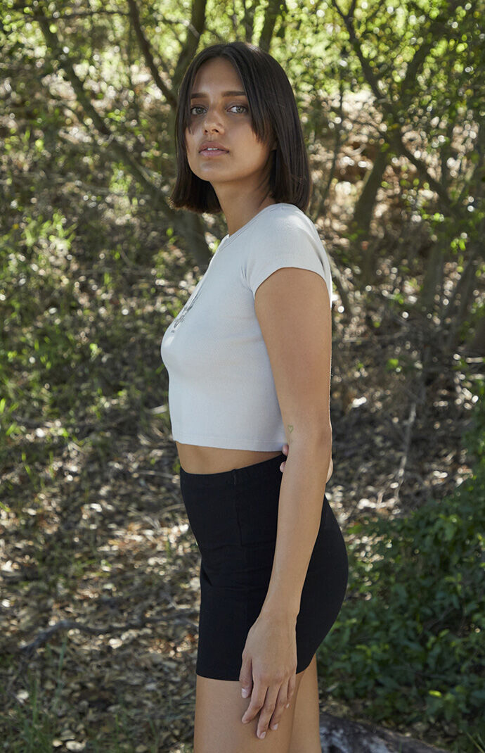 John Galt Flame Cropped T-Shirt | PacSun