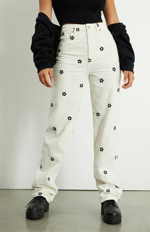 Happy Daisy Corduroy&nbsp;Boyfriend Jeans image number 2