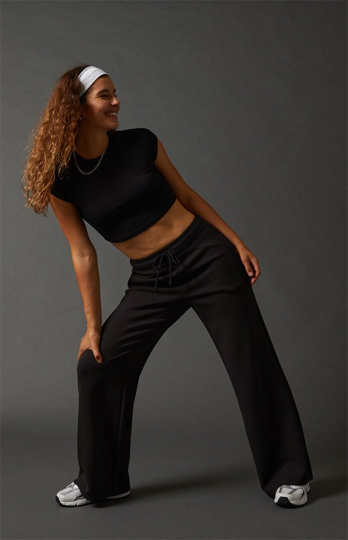 PAC 1980 Active Beau Wide Leg Sweatpants | PacSun