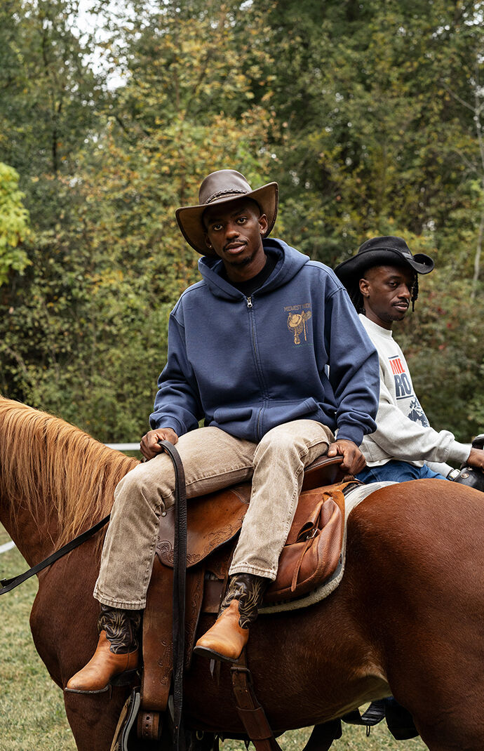 Midwest Kids Ranch Full Zip Hoodie | Pacsun