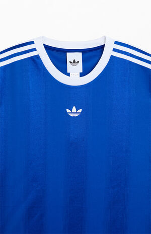 Blue Jacquard Short Sleeve Jersey image number 2