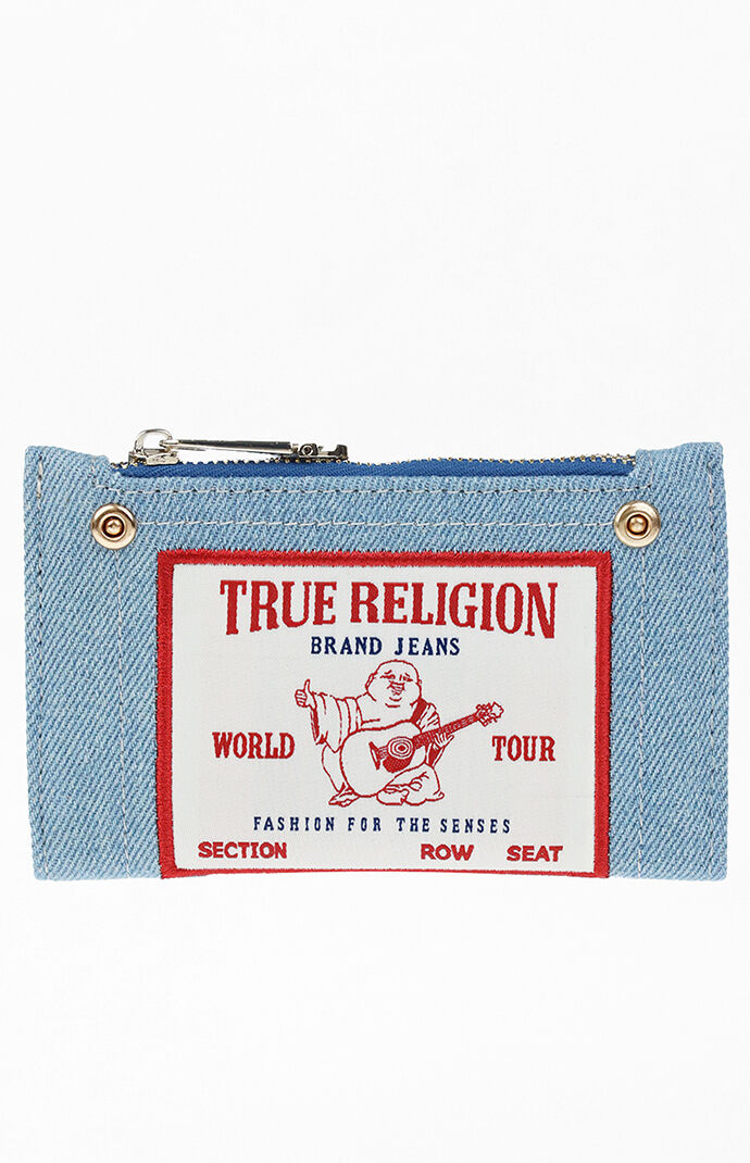 True Religion Buddha Patch Small Wallet