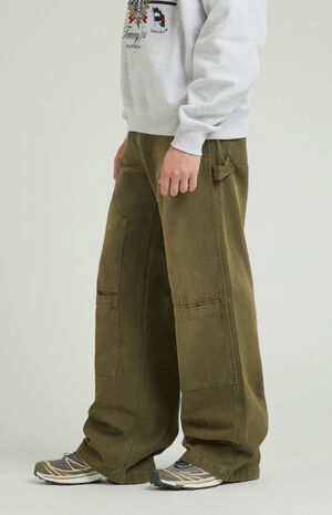Blake Extreme Baggy Jeans Cargo Carpenter Olive image number 3