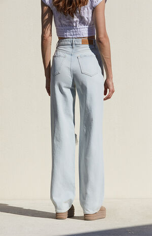 Light Indigo Ripped '90s Boyfriend Jeans image number 4