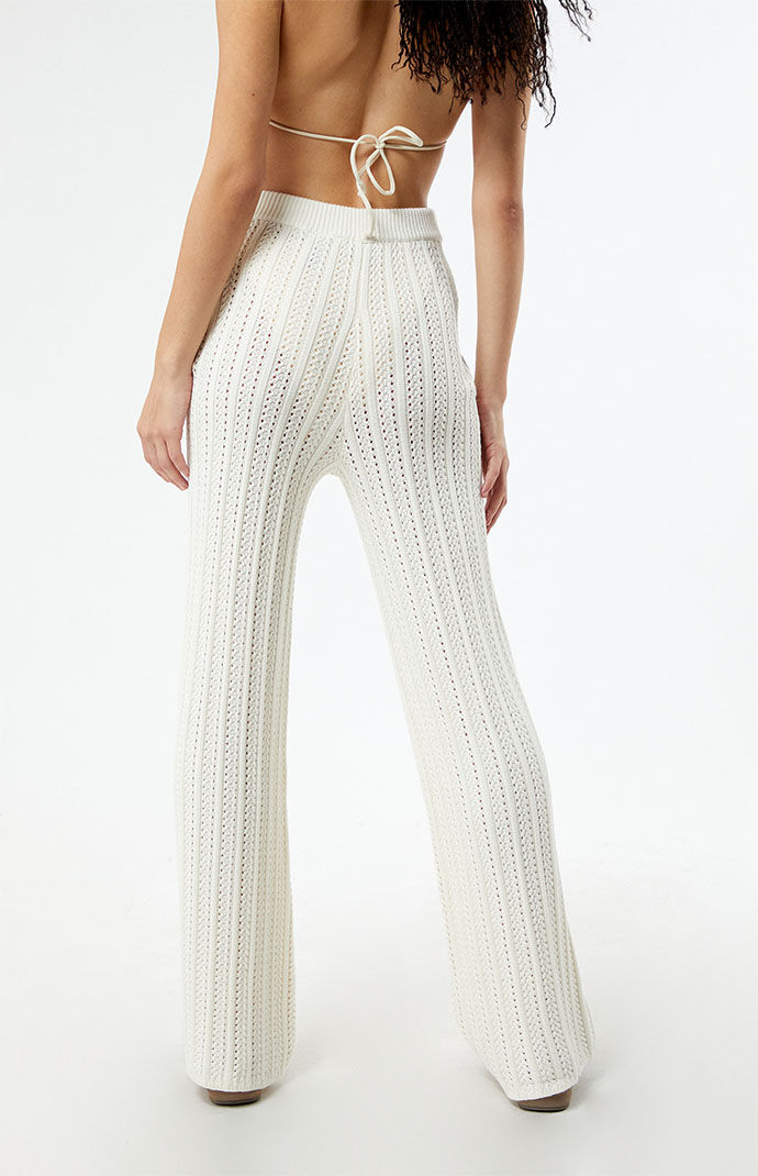Rhythm Charlize Wide Leg Knit Pants | PacSun
