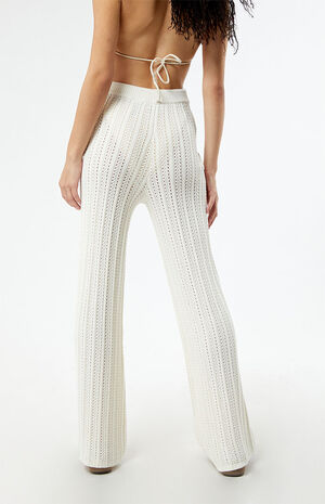 Charlize Wide Leg Knit Pants image number 4