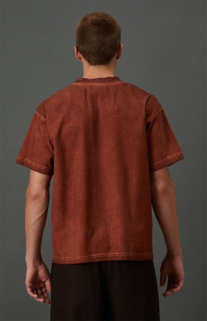 A.R.C. Active Burnt Orange Vintage Wash Heavyweight T-Shirt