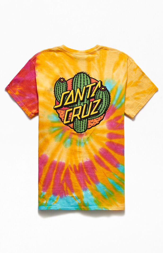 Tie-Dyed Cactus Dot T-Shirt