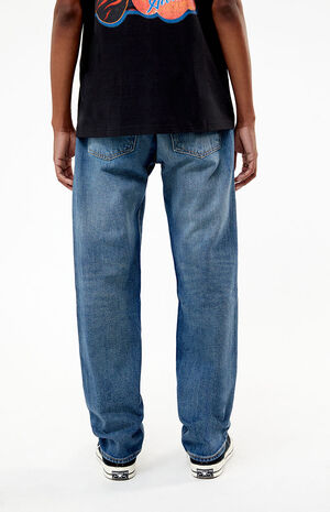 Medium Indigo Blue 501 Original Fit Jeans image number 4