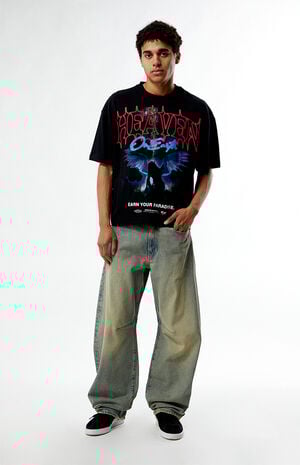 Heaven On Earth Cropped Boxy T-Shirt image number 4