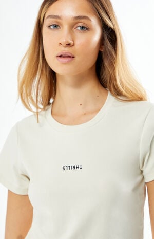 Minimal Off White Mini T-Shirt image number 1