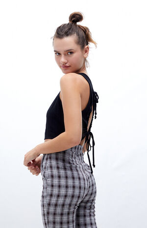 Tie Back Babydoll Top image number 2