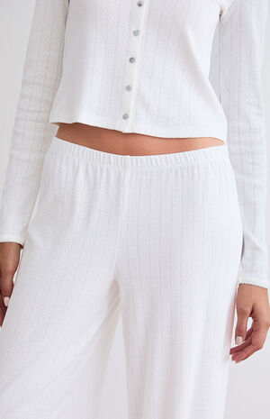 Pointelle Pajama Pants image number 5