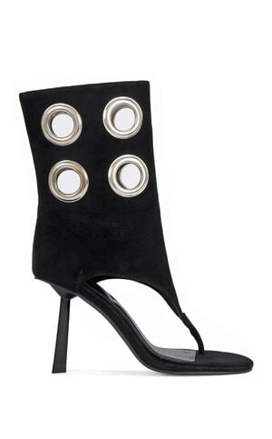 Women's Baina Black Stiletto Sandals image number 1