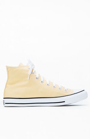 Yellow Chuck Taylor All Star High Top Sneakers image number 1