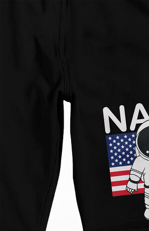 NASA Astronaut USA Sweat Shorts image number 2