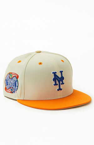 white mets hat
