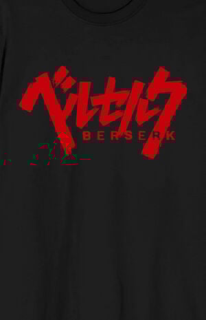 Berserk Manga Title Logo T-Shirt image number 2