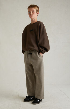 ESSENTIALS Heather Grey Lounge Sweatpants image number 2