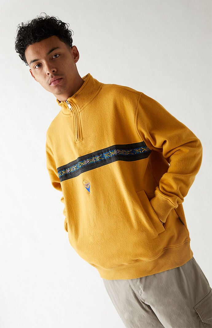 Fleece Mock Neck Sweater