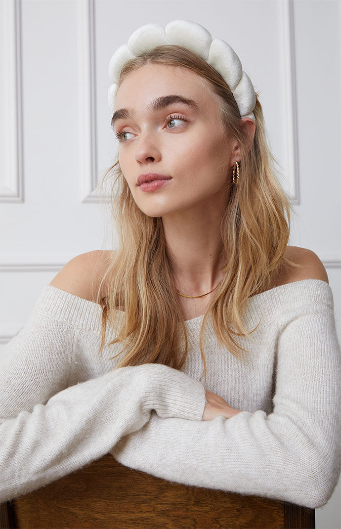 Puffy headband hot sale
