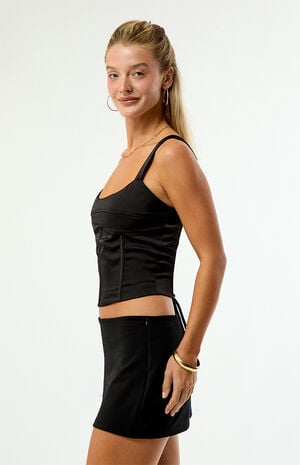 Skylar Satin Corset image number 3