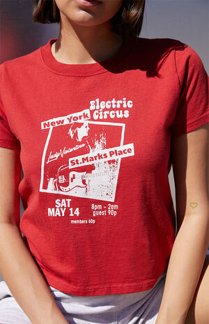 Red Electric Circus T-Shirt image number 3
