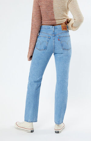 501 Lane Change High Waisted Slim Jeans image number 4