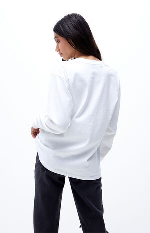 White Radiant Energy Long Sleeve T-Shirt White Radiant Energy Long Sleeve T-Shirt image number null