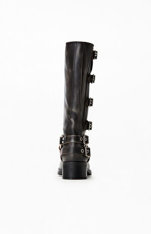 Women's Leather Rocky Boots image number 3